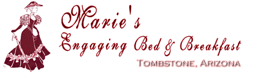 Marie's Enchanting B & B Logo-Tombstone, Arizona